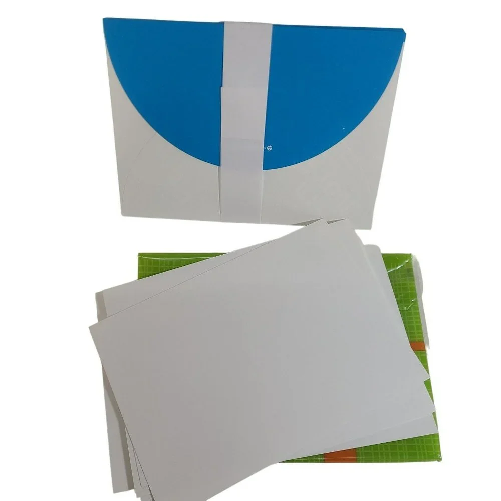 HP Two Smiles Printable Greeting Cards Kit Set of 3 Packs 13 Envelopes 44 Cards